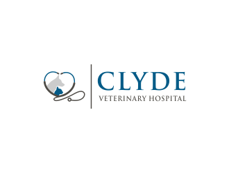 Clyde Veterinary Hospital logo design by afra_art