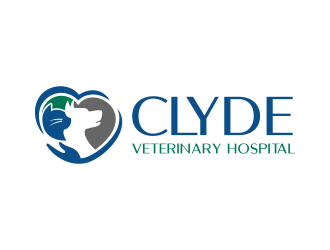 Clyde Veterinary Hospital logo design by ingepro