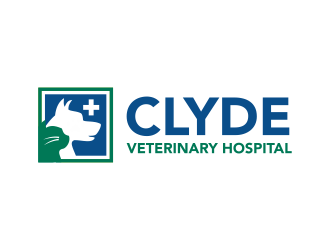 Clyde Veterinary Hospital logo design by ingepro