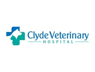 Clyde Veterinary Hospital logo design by jaize