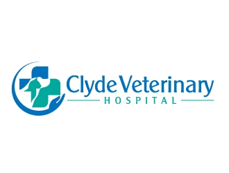 Clyde Veterinary Hospital logo design by jaize