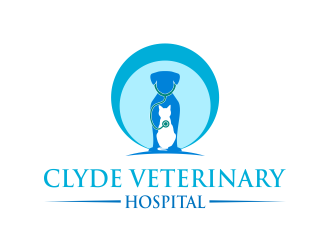 Clyde Veterinary Hospital logo design by meliodas