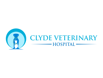 Clyde Veterinary Hospital logo design by meliodas