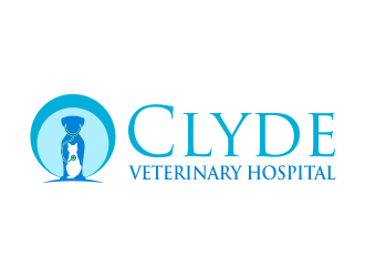 Clyde Veterinary Hospital logo design by meliodas