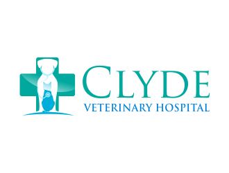 Clyde Veterinary Hospital logo design by meliodas