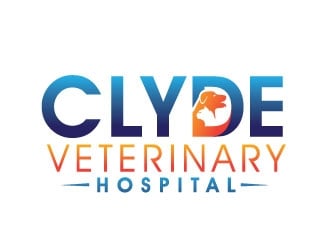 Clyde Veterinary Hospital logo design by REDCROW