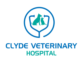 Clyde Veterinary Hospital logo design by kopipanas