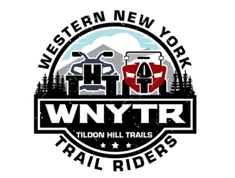 Western New York Trail Riders Logo Design - 48hourslogo