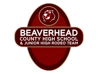 Beaverhead County High School & Junior High Rodeo Team logo design by Greenlight