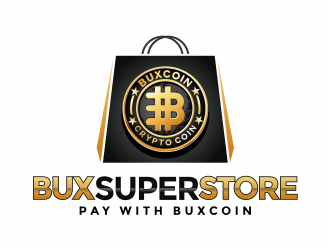 BUXSUPERSTORE logo design by mutafailan