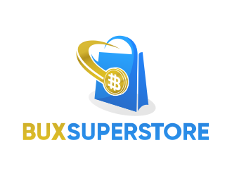 BUXSUPERSTORE logo design by mikael