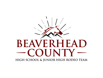 Beaverhead County High School & Junior High Rodeo Team logo design by ingepro