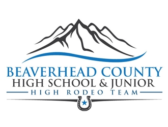 Beaverhead County High School & Junior High Rodeo Team logo design by logoguy