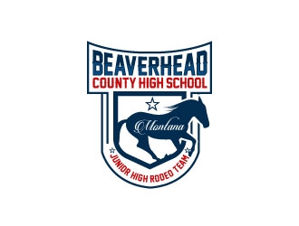 Beaverhead County High School & Junior High Rodeo Team logo design by Boomstudioz