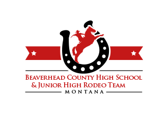 Beaverhead County High School & Junior High Rodeo Team logo design ...