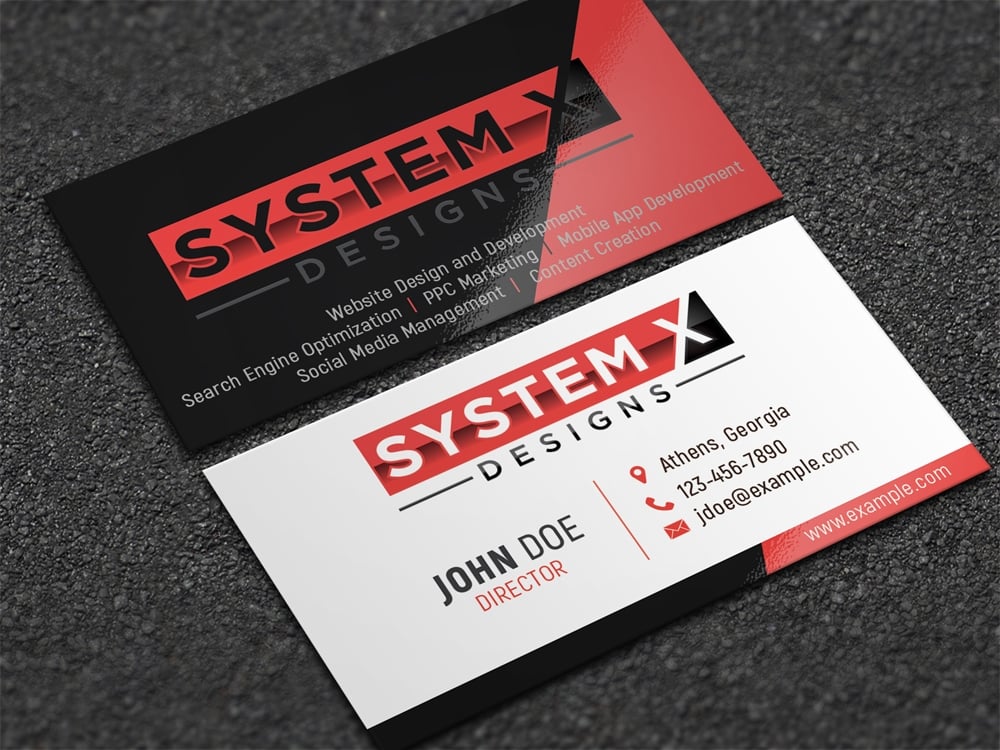 System X Designs logo design by aamir