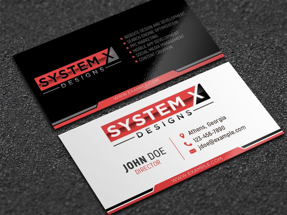 System X Designs logo design by aamir