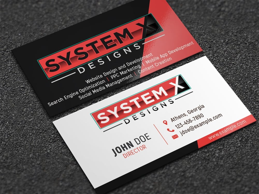 System X Designs logo design by aamir