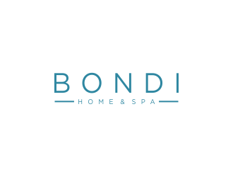 Bondi Home & Spa logo design by oke2angconcept