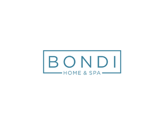 Bondi Home & Spa logo design by johana