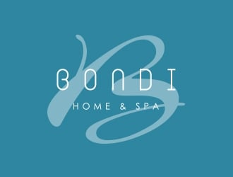 Bondi Home & Spa logo design by shernievz