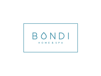 Bondi Home & Spa logo design by HeGel
