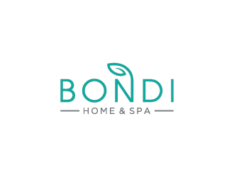 Bondi Home & Spa logo design by Andri