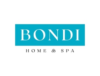 Bondi Home & Spa logo design by Kewin