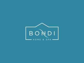 Bondi Home & Spa logo design by xtrada99