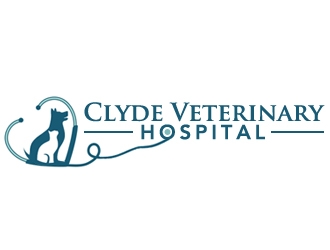 Clyde Veterinary Hospital logo design by samueljho