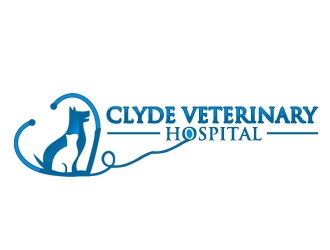 Clyde Veterinary Hospital logo design by samueljho