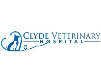 Clyde Veterinary Hospital logo design by samueljho