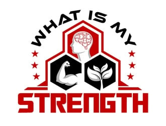 What Is My Strength logo design by DreamLogoDesign