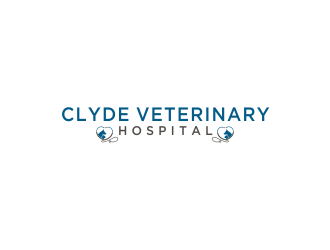 Clyde Veterinary Hospital logo design by afra_art