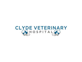 Clyde Veterinary Hospital logo design by afra_art