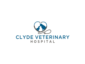 Clyde Veterinary Hospital logo design by afra_art