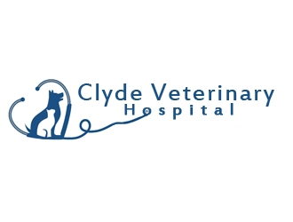 Clyde Veterinary Hospital logo design by samueljho