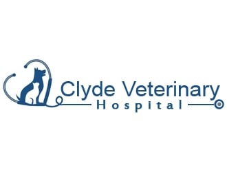 Clyde Veterinary Hospital logo design by samueljho