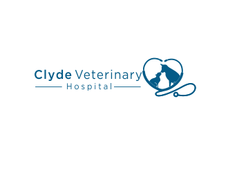 Clyde Veterinary Hospital logo design by afra_art