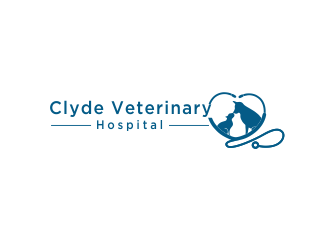 Clyde Veterinary Hospital logo design by afra_art