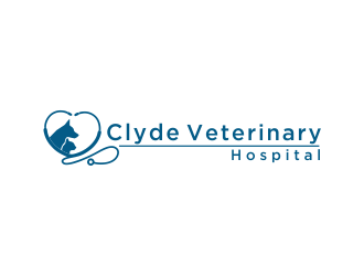 Clyde Veterinary Hospital logo design by afra_art