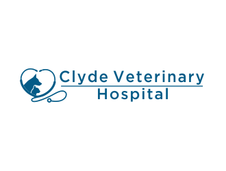 Clyde Veterinary Hospital logo design by afra_art