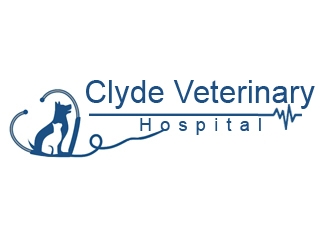 Clyde Veterinary Hospital logo design by samueljho