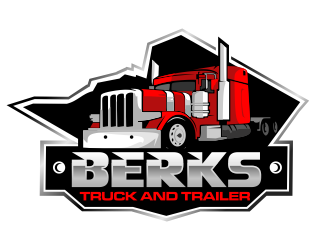 Berks Truck and Trailer Logo Design - 48hourslogo