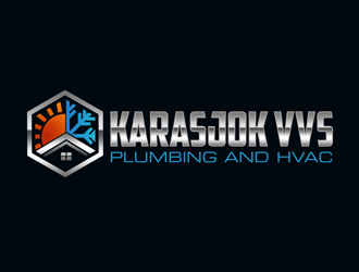 Karasjok VVS logo design by kunejo