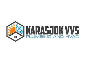 Karasjok VVS logo design by kunejo