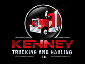 Kenney Trucking And Hauling L.L.C. logo design by prodesign