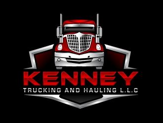 Kenney Trucking And Hauling L.L.C. logo design by nexgen