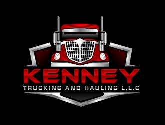 Kenney Trucking And Hauling L.L.C. logo design by nexgen