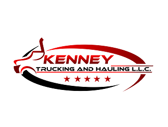 Kenney Trucking And Hauling L.L.C. logo design by Republik